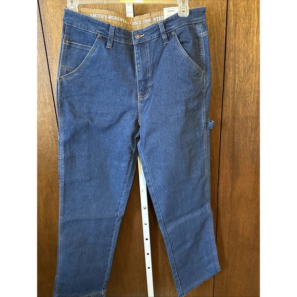 Smith's Workwear - Stretch Carpenter Jeans - Relaxed Fit - Men's Size 34x32 - Picture 5 of 5